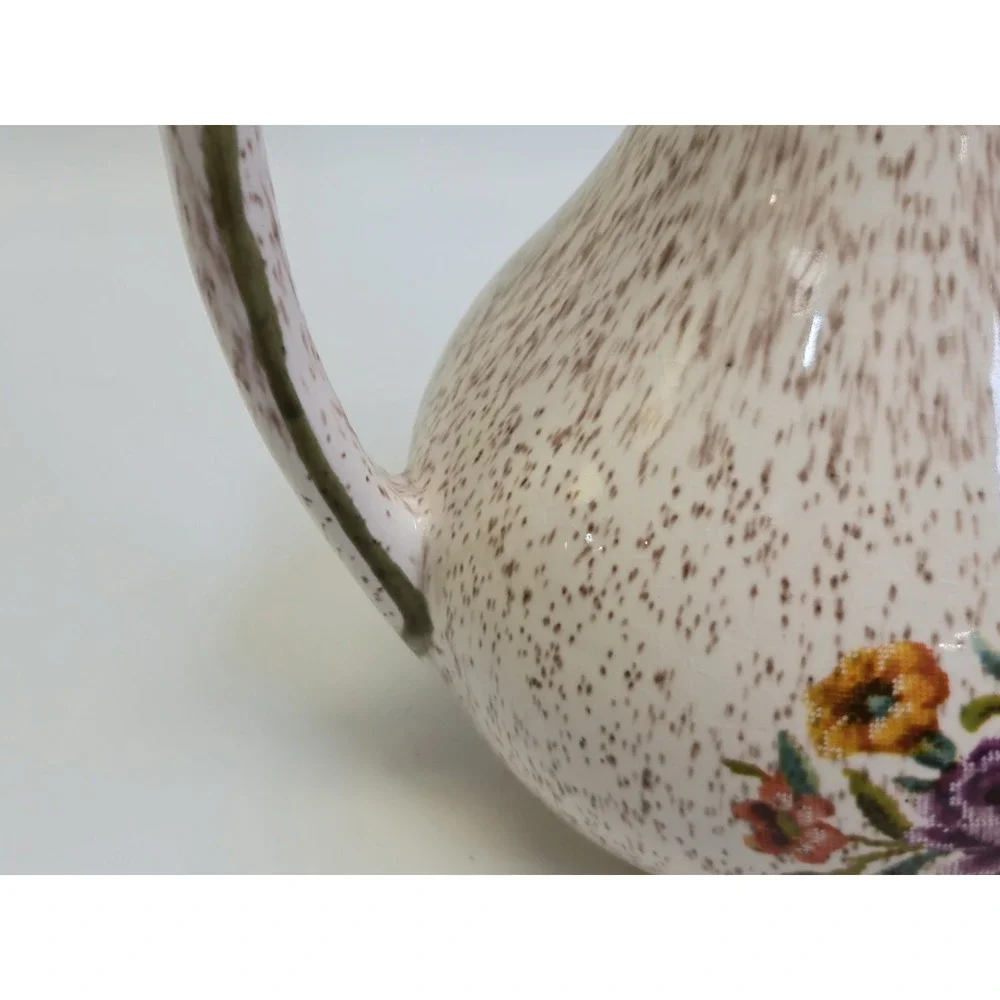 1960's California Originals Pitcher Vase MCM Speckle Art Pottery Torrance CA